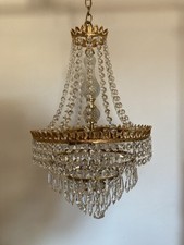 Lustre montgolfière cristal d'occasion  Audincourt