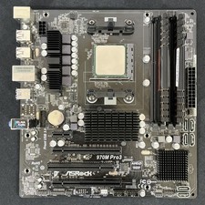 COMBO PLACA-MÃE/CPU/RAM: ASRock 970M Pro3 (AM3+) + Phenom II X4 645 + 8GB DDR3, usado comprar usado  Enviando para Brazil