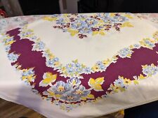 Vintage tablecloth cotton for sale  New Albany