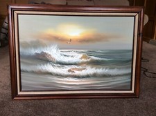 framed waves ocean painting for sale framed waves ocean painting for sale Baden