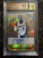 2010-11 Panini Gold Standard John Wall RC Rookie #/299 BGS 9.5 automático 10 em perfeito estado comprar usado  Enviando para Brazil