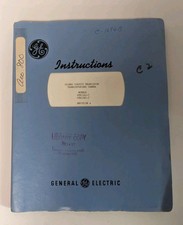 GE Circuito Fechado TV Câmera Transistorizada Manual de Instruções Vintage NASA Cópia comprar usado  Enviando para Brazil