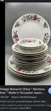 Vintage monarch china for sale  Ridgecrest