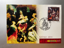 2014 cartolina filatelica usato  Roma