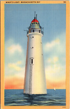 Postcard massachusetts bay for sale  La Salle