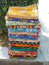 Colcha Kantha vintage indiana feita à mão colcha cobertor de algodão comprar usado  Enviando para Brazil