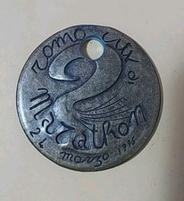 Medaglia maratona roma usato  Bergamo