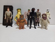 Lote de 8 bonecos vintage Star Wars 1984 Original Power Of The Force Last 17 comprar usado  Enviando para Brazil