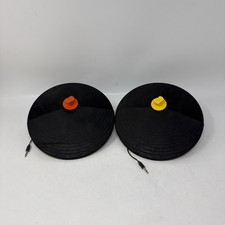 Usado, Band Hero Drum Cymbals Nintendo Wii conjunto genuíno de 2. Sem suportes. Apenas pratos. comprar usado Usado, Band Hero Drum Cymbals Nintendo Wii conjunto genuíno de 2. Sem suportes. Apenas pratos. comprar usado  Enviando para Brazil