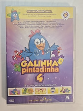 2014 GALINHA PINTADINHA/PAINTED CHICKEN #4 14 CLIPES MUSICAIS INFANTIS DVD NEW comprar usado  Enviando para Brazil