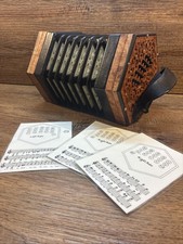 Concertina regoletta vintage esculpida à mão muito muito limpa em estado de funcionamento. comprar usado  Enviando para Brazil