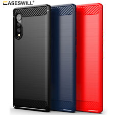 Capa telefone para LG Velvet 5G LG K50S fina carbono anti-impressão digital capa colorida comprar usado  Enviando para Brazil