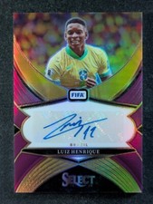 2024-25 Panini Select LUIZ HENRIQUE 27/49 Auto Purple Prizm SP Brasil #SS-LZ comprar usado  Enviando para Brazil