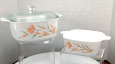 Corningware 1984 peach for sale  Littleton