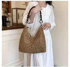 Straw woven beach for sale  UK