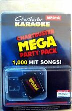 Chartbuster Pacote de Karaokê 1000 MÚSICAS CARTÃO SD para Karaokê Player/Laptop Música comprar usado  Enviando para Brazil