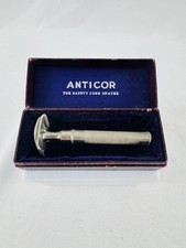 Barbeador de milho antigo ANTICOR Safety Razor na caixa original comprar usado  Enviando para Brazil