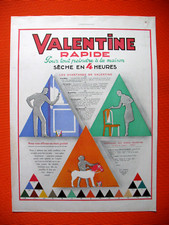 Publicite presse valentine d'occasion  Mazamet