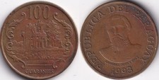 100 guaranies 1993 d'occasion  Charenton-le-Pont