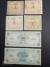 Lotto banconote allied usato  Trambileno