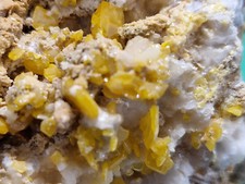 Wulfenit gelbbleierz toissites gebraucht kaufen  Weinböhla