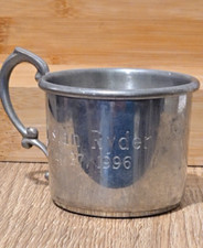 Vintage pewter baby for sale  Reno