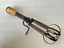 BATEDOR DE OVOS VINTAGE VITORIANO REAL FERRO FUNDIDO BATEDOR DE OVOS BATEDOR DE MÃO, usado comprar usado  Enviando para Brazil