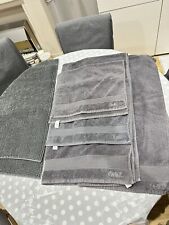 Next grey towels for sale  DARTFORD