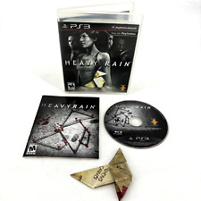 Sony Playstation 3 PS3 Heavy Rain jogo de detetive de ação completo na caixa + manual comprar usado Sony Playstation 3 PS3 Heavy Rain jogo de detetive de ação completo na caixa + manual comprar usado  Enviando para Brazil