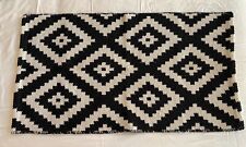 Black white woven for sale  Saddle Brook