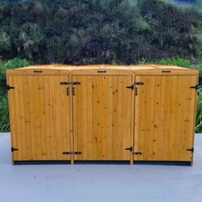 Bay holz rollmülleimer gebraucht kaufen  Versand nach Germany