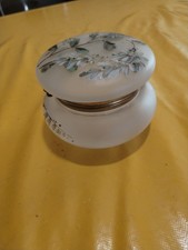 Bonbonniere verre satiné d'occasion  Grand-Champ