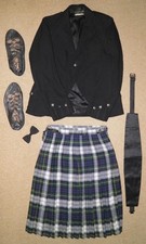Scottish gordon tartan for sale  PONTYCLUN