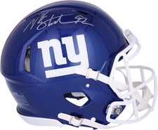Capacete autêntico Michael Strahan New York Giants autografado velocidade comprar usado Capacete autêntico Michael Strahan New York Giants autografado velocidade comprar usado  Enviando para Brazil
