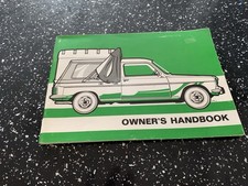 Owners handbook simca for sale  HEATHFIELD