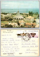 Cartão postal c22429 Igreja de Santo Antonio da Polana Maputo Moçambique 1992 selo comprar usado  Enviando para Brazil