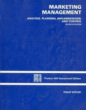 Marketing Management: Analysis, Planning, Impleme... by Kotler, Philip Paperback comprar usado  Enviando para Brazil