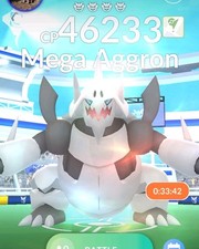 5 Mega Aggron Pokémon Raider Invite! Colecione Pokémon Go POSSIBLE SHINY comprar usado  Enviando para Brazil