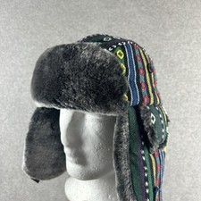 Chapéu caçador estampado enferrujado forrado de pele sintética boné de inverno abas de orelha multicolorido comprar usado  Enviando para Brazil