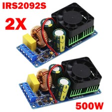 2PÇS IRS2092S 500W amplificador digital monocanal classe D placa amplificador de potência HIFI EUA, usado comprar usado  Enviando para Brazil