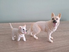 Schleich weißer schäferhund gebraucht kaufen  Eisfeld