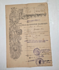 Foglio congedo illimitato usato  Pettinengo