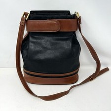 Bolsa de ombro Charles Melbourne couro canguru balde preta marrom comprar usado  Enviando para Brazil