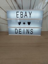 Leuchttafel leuchtbox lampe gebraucht kaufen  Ingolstadt