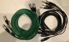 Xlr trs jack for sale  WEMBLEY