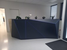 Empfangstheke design anthrazit gebraucht kaufen  Aspach