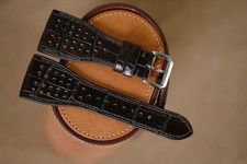 Pulseira marrom claro feita à mão Roger Dubuis tamanho 30/18 (ou qualquer tamanho 32 30 27 25) comprar usado  Enviando para Brazil