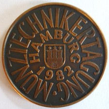 Hamburg 1982 münztechnikertag gebraucht kaufen Hamburg 1982 münztechnikertag gebraucht kaufen  Leipzig