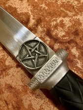 Athame ritual pentacle d'occasion  Expédié en Belgium