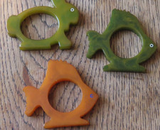 Bakelite napkin rings for sale  SOUTHSEA
